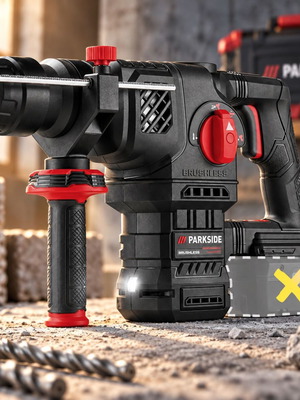 PARKSIDE PERFORMANCE PKHAP 2058 A1 περιστροφικό πιστολέτο 20V SDS-Plus brushless 5,8J