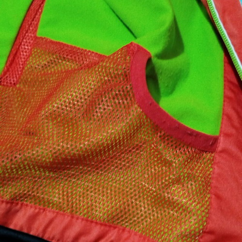 Crivit ski jacket used, red, size M