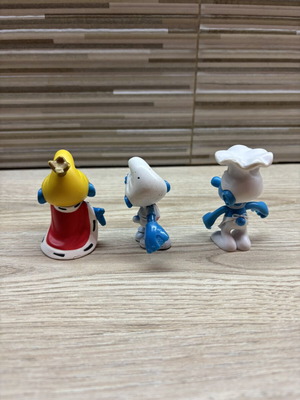 The Smurfs collectible figures by Peyo, set of 3