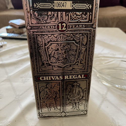 Chivas Regal 12 Years 1L sealed vintage collectible Scotch whisky