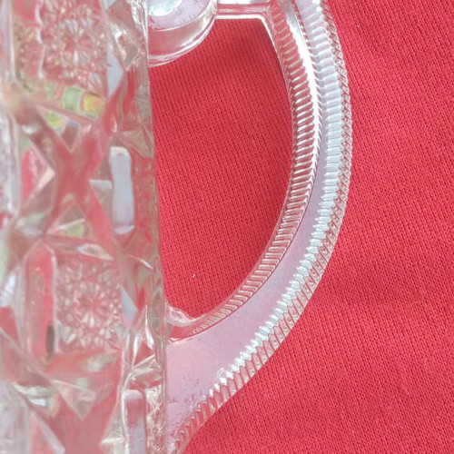 Glass Pitcher 1910 Checkerboard Pattern Westmoreland Specialty Co.