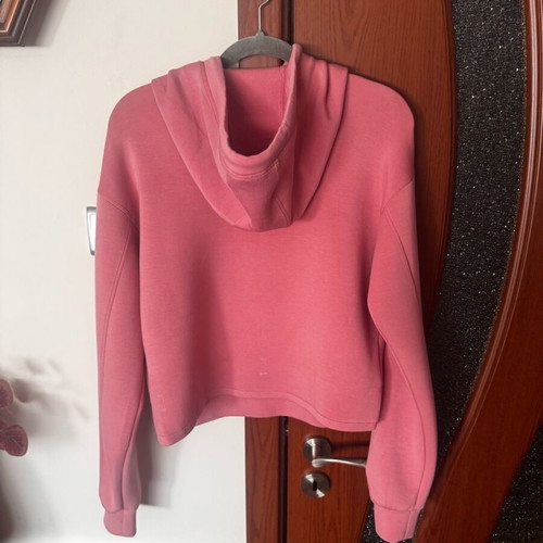 Guess short women's hoodie like new, pink, size S/M