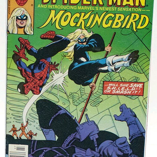 Marvel Team-Up #95 1980 like new, first appearance of Mockingbird