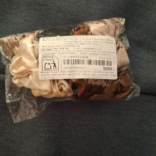Scrunchies new, pack of 5 pieces