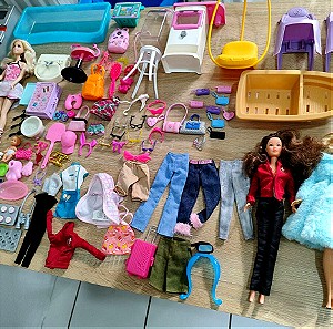 Barbie Κούκλες, Ρούχα, Έπιπλα, Αξεσουάρ