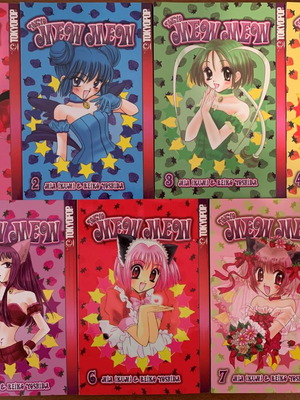 Tokyo Mew Mew Manga Comics Complete Series Tomoi 1-7 New