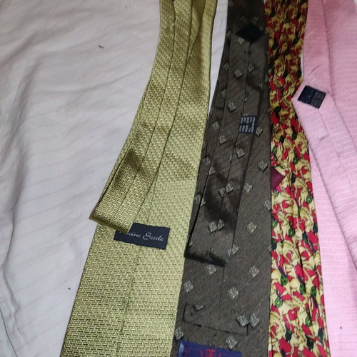 10 branded men's silk ties