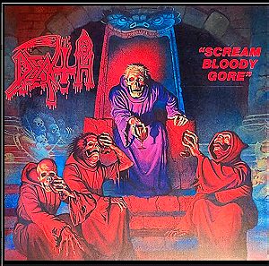 Death Scream Bloody Gore vinyl  Special Edition, Custom Tri Color Merge
