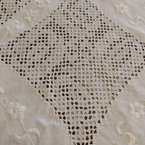 Linen tablecloth like new 165x240