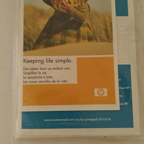 HP photo paper new, Photo starter Pack
