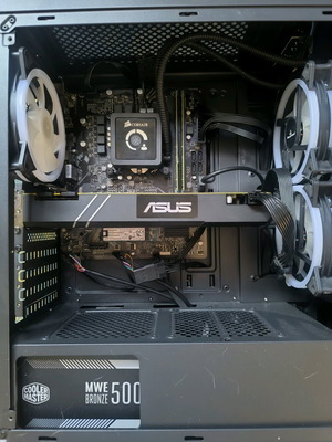 Gaming PC i3 10th Gen GTX 1080 8GB 16GB RAM 256GB M.2 SSD Win 11 Office σαν καινούργιο