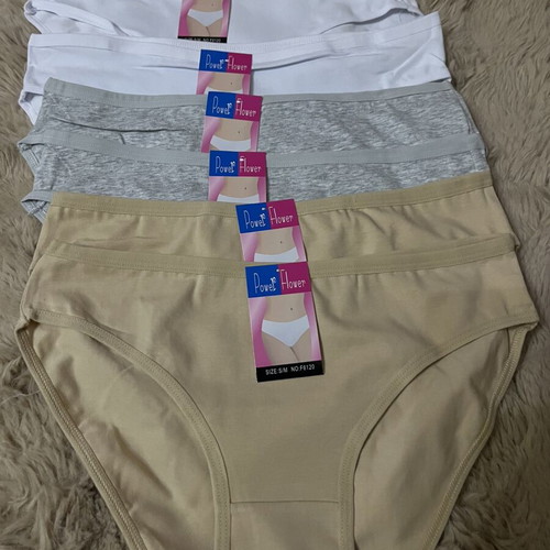 Women's underwear mako pack of 6 S/M new, gray and beige
