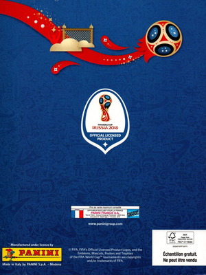 Panini Fifa World Cup Russia 2018 album in excellent condition
