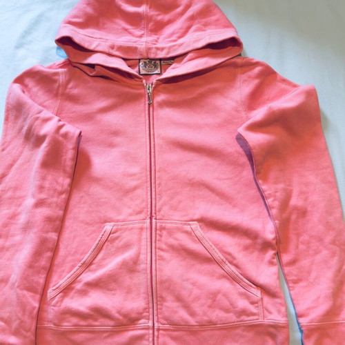 Juicy Couture sweatshirt used, size Large, soft pink