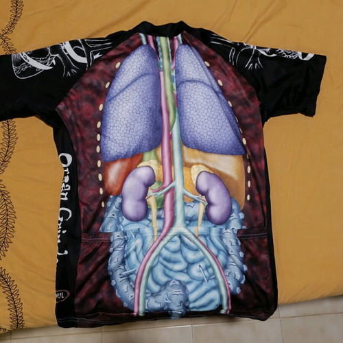 Primal "Organ Grinder" cycling T shirt size Large used