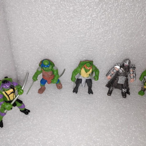 TMNT Master Splinter & Shredder collectible figure set like new
