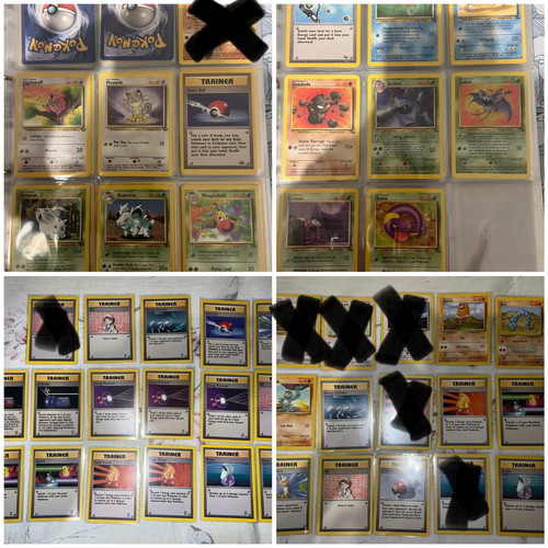 Vintage Pokmon cards used, set of 48 -  50,00 - Vendora.cy