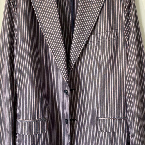 Dolce&Gabbana Campus jacket like new, size 56, blue with purple stripes