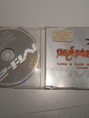 Limp Bizkit Take A Look Around CD μεταχειρισμένο, ροκ, maxi-single enhanced