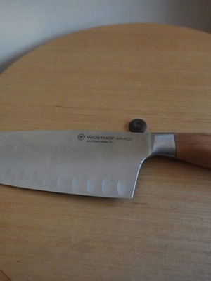Santoku μαχαίρι 17εκ Amici Wusthof χρησιμοποιημένο λίγες φορές