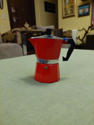 Μπρίκι espresso αλουμινίου για 3 φλιτζάνια καινούργιο