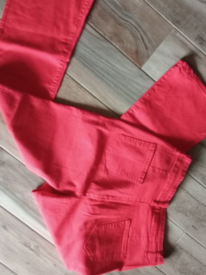 Jeans elastic red like new