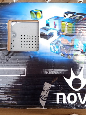 Αποκωδικοποιητής NOVA HD831 μεταχειρισμένος με τηλεχειριστήριο και καλώδιο τροφοδοσίας