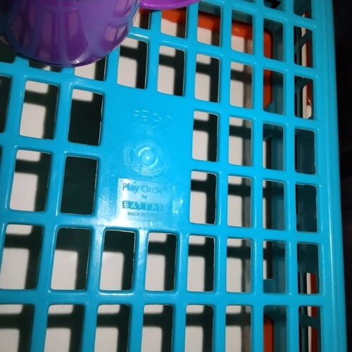 Battat shopping basket with cup like new, set of two