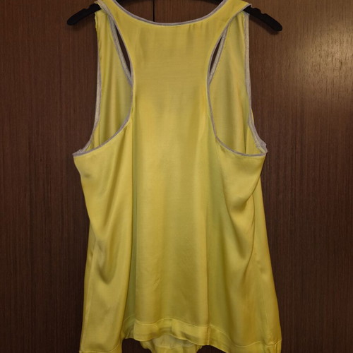 Sleeveless yellow XL Eight by Access top used