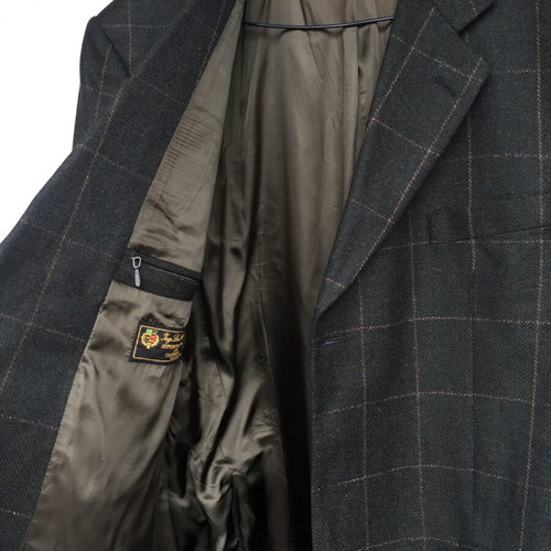 Blazer Odermark wool and cashmere blend XL like new, dark olive green