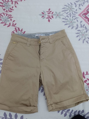 Γυναικεία βερμούδα Polo Jeans Company μπεζ μέγεθος 34 σαν καινούργιο