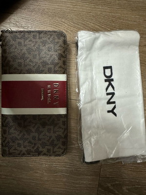 DKNY wallet new brown