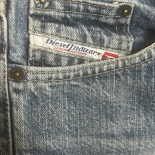 Diesel Kutler Men’s Blue Jeans Size M Made in Italy like new