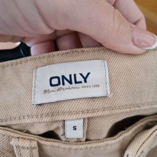 Only women's shorts beige like new, size S 36 8