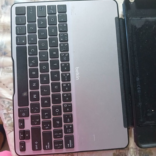 iPad case with keyboard, black