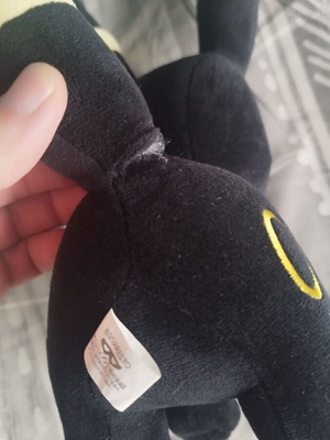 Pokemon Umbreon Plush Mofugutto Banpresto μεταχειρισμένο με ελαφριά ζημιά στην ουρά