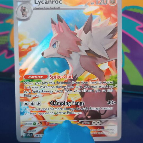 Lycanroc 166/159 Illustration Rare (IR) Journey Together near mint