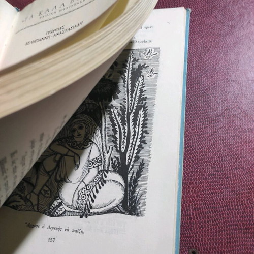 Digenis Akritas book used, Pehlivanidis editions 1967