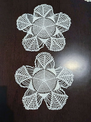Set of 2 doilies like new