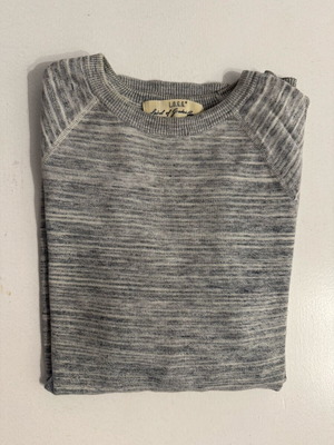 H&M Men’s Knitted Sweater Grey Melange Small Used
