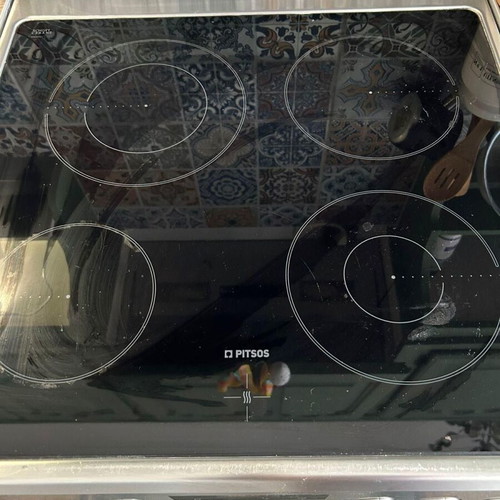 Pitsos PHN039350 ceramic stove used, energy class A, 66L oven
