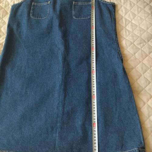 Women's denim dress like new, size XL, blue