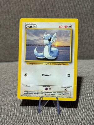 Pokemon TCG Dratini Base set 26/102 used