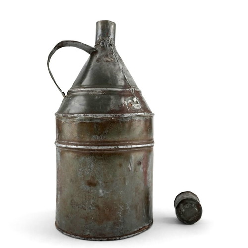 Old Handmade Oil Can used, Swift & Co. 24lbs Oleomargarine 1930s