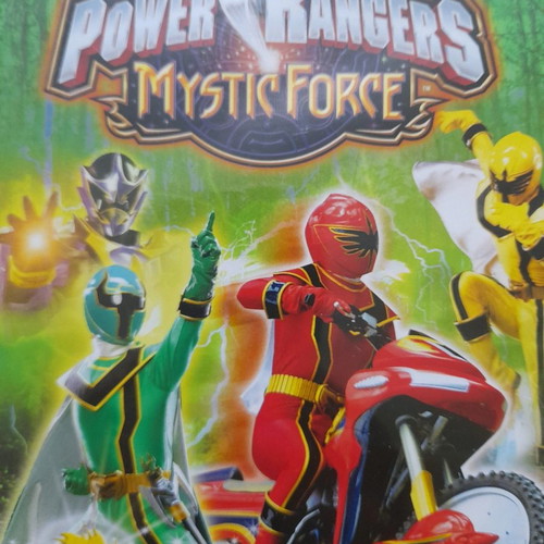 Power Rangers Mystic Force DVD used, dubbed