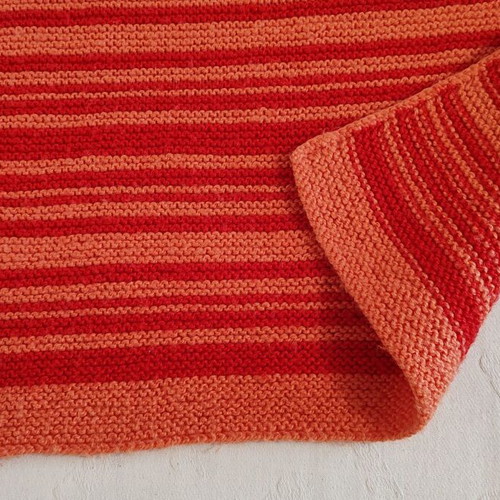 Small acrylic blanket with needles like new