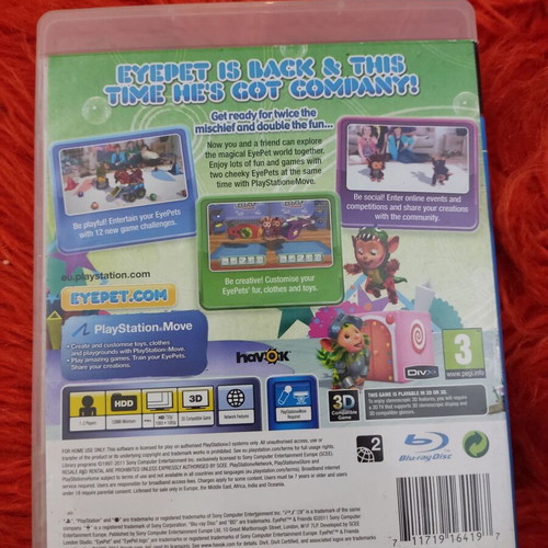 Eyepet and Friends PlayStation 3 used