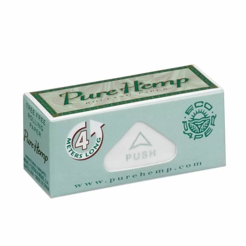 Pure Hemp Rolling Paper Roll 4 Meters, Eco Friendly, 100% Hemp