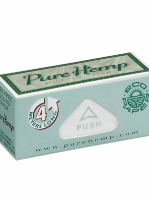 Pure Hemp Rolling Paper Roll 4 Meters, Eco Friendly, 100% Hemp