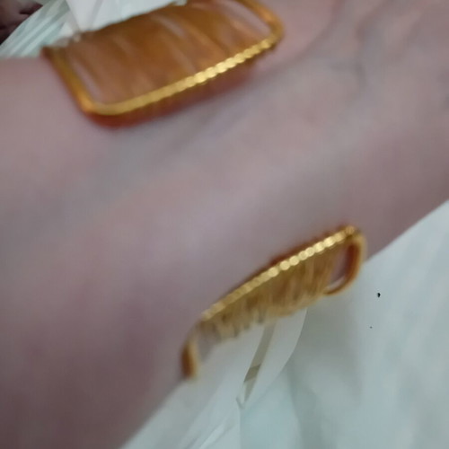 Bracelet wide yellow gold GC Accessories like new